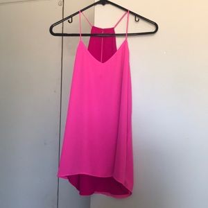 Reversible halter tank top